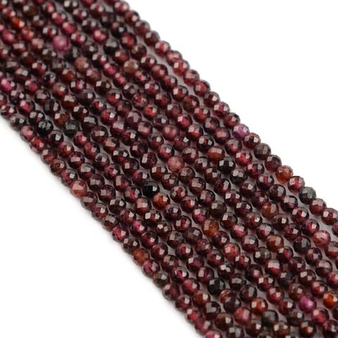 2mm Natural Stone Cut Faceted Loose Bead Faceted Small Angle Beaded