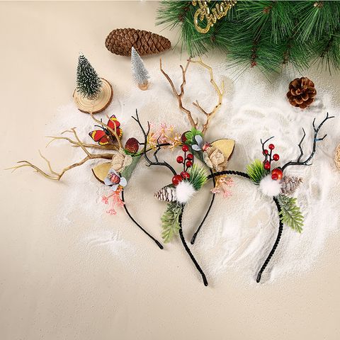 Christmas Fashion Antlers Plastic Party Costume Props