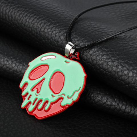 Fashion Skull Alloy Plating Unisex Pendant Necklace