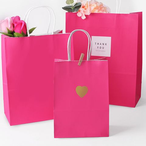 Date D'anniversaire Mode Amour Papier D'emballage Fête Sacs Cadeaux