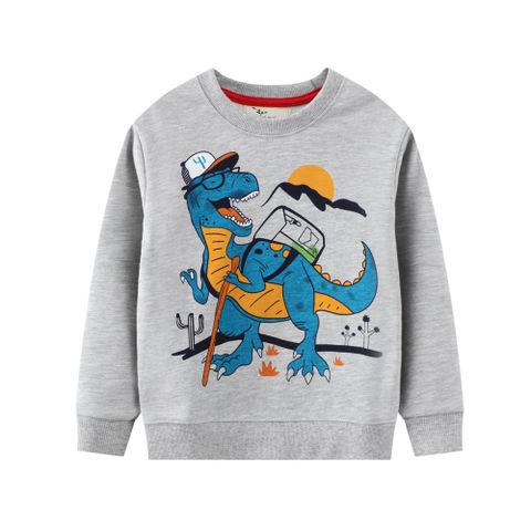 Fashion Dinosaur Cotton Hoodies & Sweaters