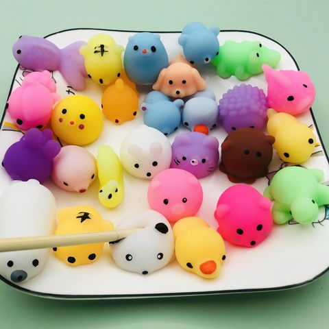 Cute Animal Creative Soft Decompression Squeezing Toys Random 1 Piece Wholesale