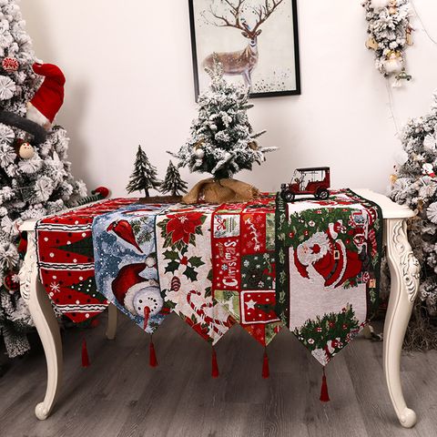 Christmas Fashion Christmas Tree Santa Claus Snowman Mixed Materials Party Decorative Props