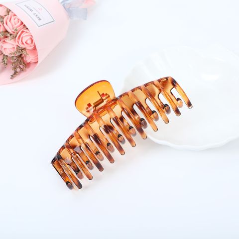 Fashion Geometric Synthetic Resin Stoving Varnish Hair Claws