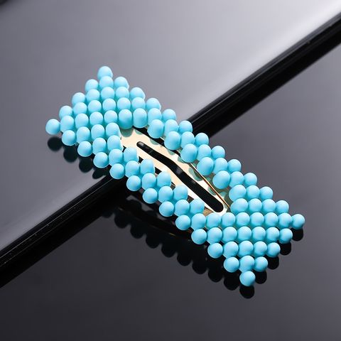 Women'S Fashion Solid Color Iron Hair Clip
