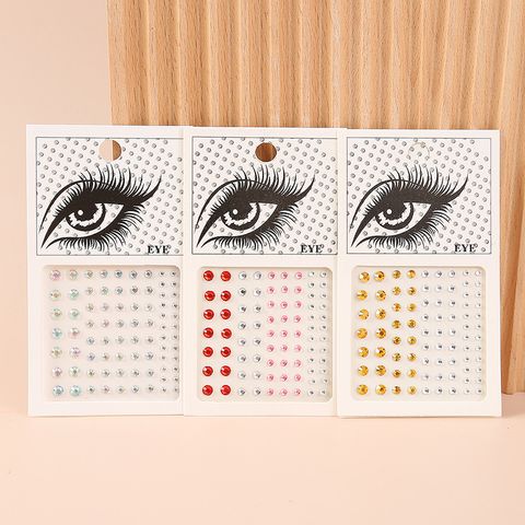 Fashion Shiny Rhinestone Acrylic Stage Makeup Eye Face Sticker