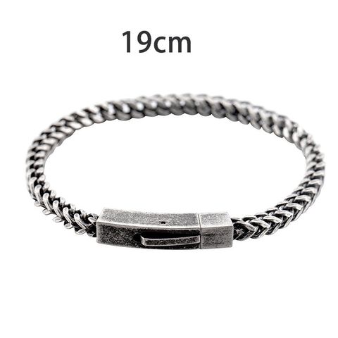Fashion Geometric Titanium Steel Polishing Bracelets 1 Piece
