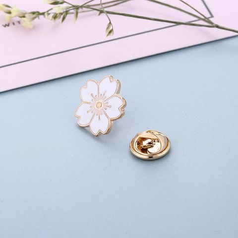 Fashion Flower Alloy Enamel Women's Brooches