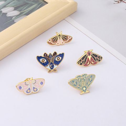 Fashion Animal Butterfly Alloy Stoving Varnish Unisex Brooches