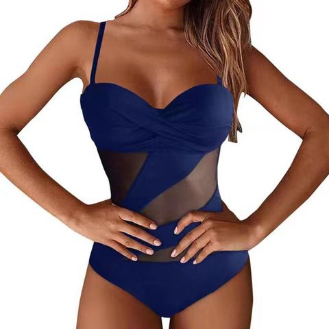 Women's Fashion Solid Color One Piece