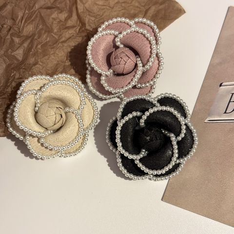 Fashion Flower Mixed Materials Handmade Women's Brooches