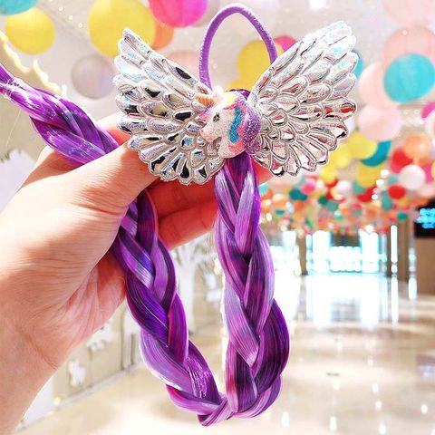 Girl's Fashion Bow Knot Plastic Hair Tie
