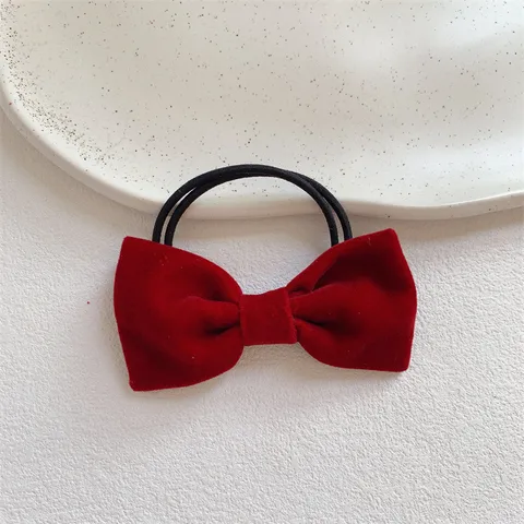 Fashion Bow Knot Cloth Hair Clip Hair Tie