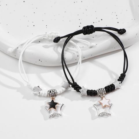 Estilo Simple Forma De Corazón Aleación Unisexo Pulsera