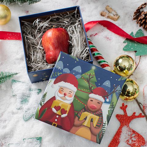 Christmas Fashion Santa Claus Coated Paper Party Gift Wrapping Supplies