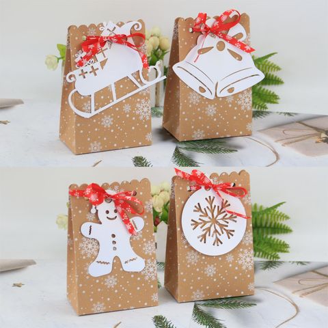 Christmas Christmas House Snowman Paper Banquet Party Gift Wrapping Supplies