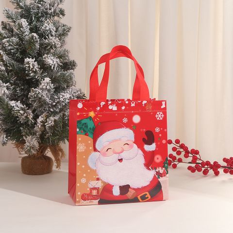 Weihnachten Süß Weihnachtsmann Tuch Gruppe Geschenk Taschen