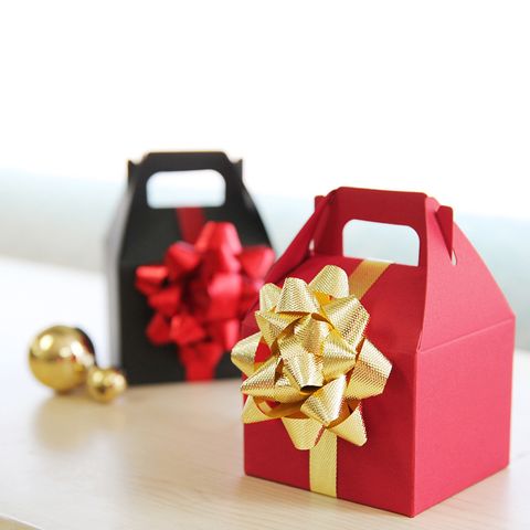Christmas Cute Solid Color Plastic Daily Festival Gift Wrapping Supplies
