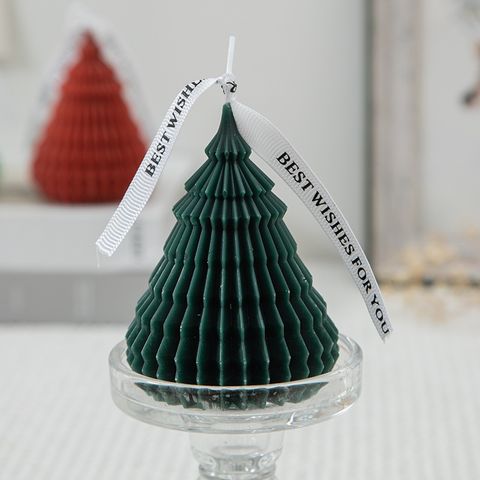 Christmas Cute Christmas Tree Paraffin Candle