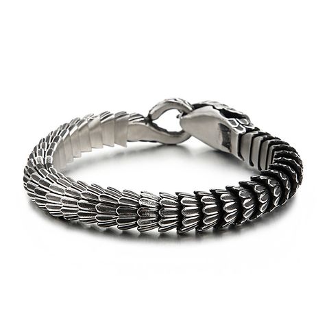 Stainless Steel Punk Snake Bracelets Necklace