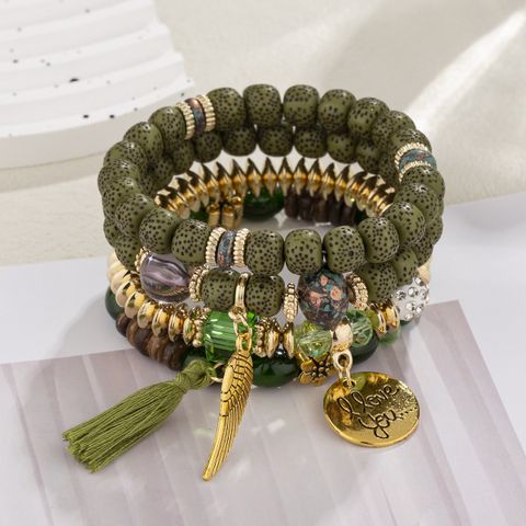 Ethnic Style Tassel Beaded Wholesale Bracelets