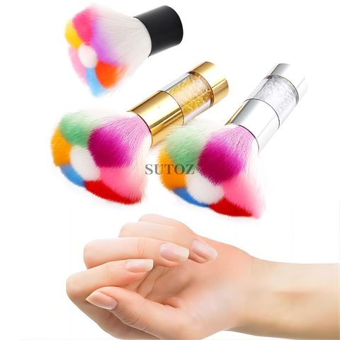 Casual Solid Color Plastic Nail Brush 1 Piece