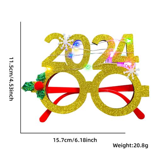 Christmas Cartoon Style Cute Christmas Tree Letter Nonwoven Party Festival Photography Props