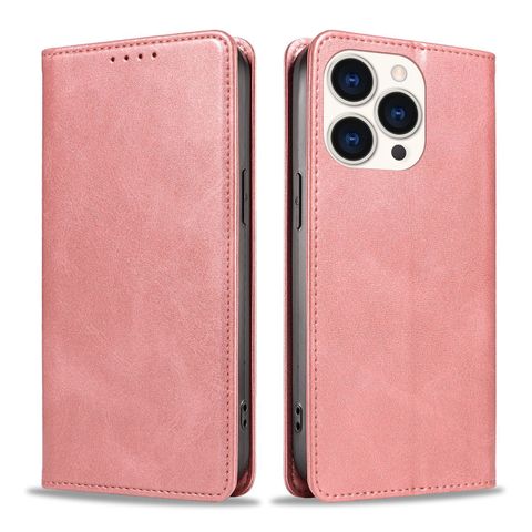 Adecuado  13 Funda De Cuero De Becerro Patrón Magnético Flip Funda Protectora