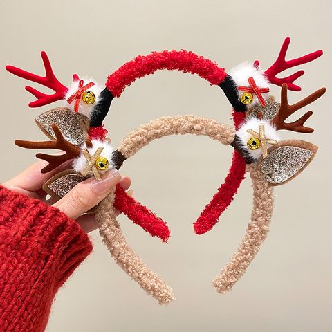 Cute Christmas Antlers Cloth Hair Band