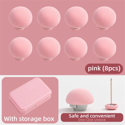Cute Solid Color Stainless Steel Metal Holder Storage Box Artificial Decorations
