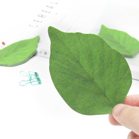 1 Piece Solid Color Learning Paper Casual Sticky Note