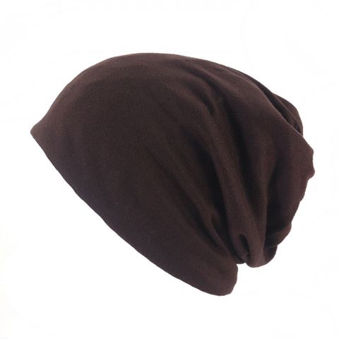 Unisex Basic Simple Style Solid Color Eaveless Sleeve Cap
