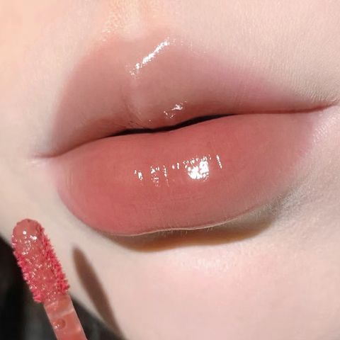 Casual Solid Color Plastic Lip Glaze
