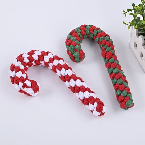 Casual Cotton Rope Color Block Pet Toys