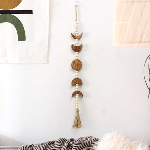 Casual Solid Color Cotton Thread Pendant Wall Art