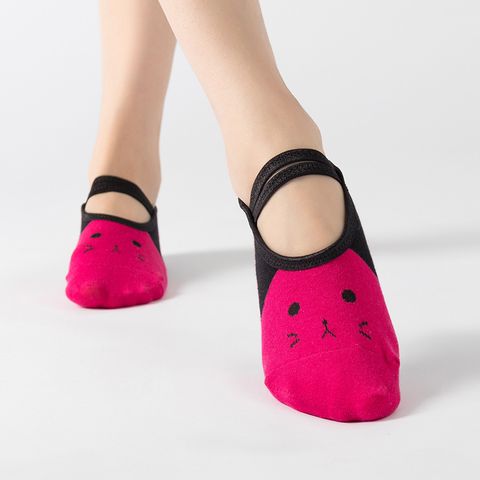Women's Cute Cat Cotton Ankle Socks A Pair
