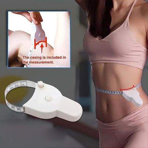 Cross-border Automatic Retractable Taping Waist Measuring Tape Measuring Arm Waist Tape Measure Body Tape