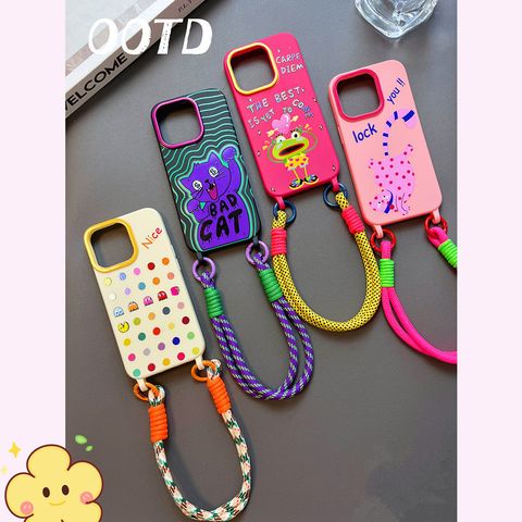 Cute Cartoon Silica Gel   Phone Cases