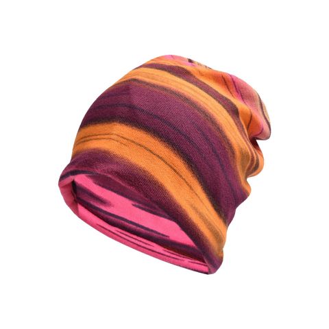 Unisex Simple Style Stripe Printing Eaveless Wool Cap
