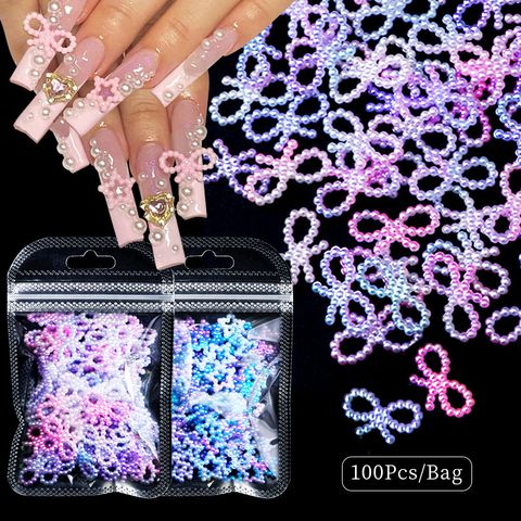 Sweet Star Moon Resin Nail Decoration Accessories 1 Set