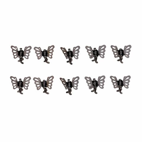 Women's Simple Style Butterfly Metal Plating Butterfly Hair Clip