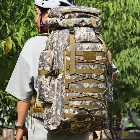 Waterproof Solid Color Camouflage Casual Travel Camping & Hiking