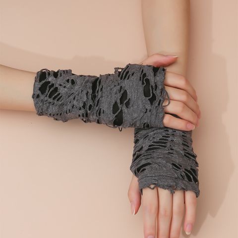 Unisex Vintage Style Solid Color Arm Sleeves 1 Pair