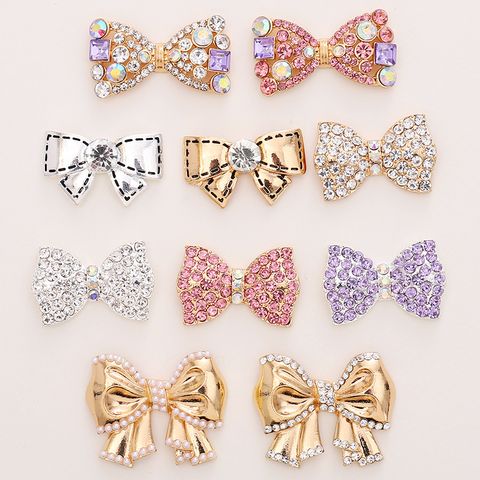 Bow Knot Shoe Accessories Alloy All Seasons Shoe Buckle