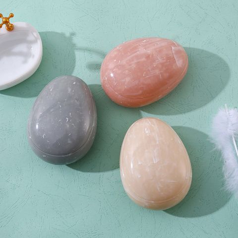 Casual Marble Solid Color Plastic Massage Comb 1 Piece