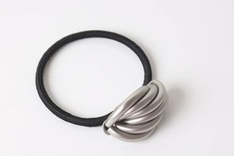 Classic Style Color Block Alloy Patchwork Hair Tie
