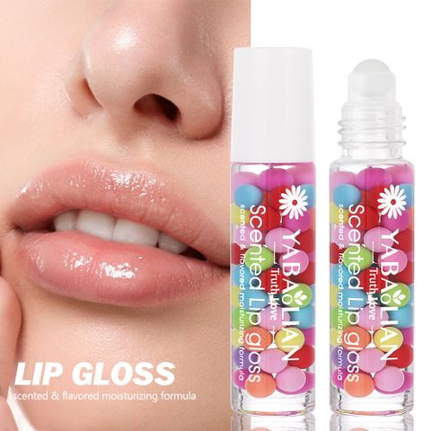 Casual Solid Color Plastic Lip Balm