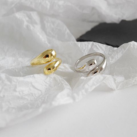 Copper Solid Color Solid Color Open Rings