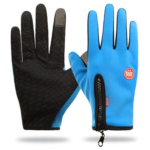 Unisex Basic Classic Style Solid Color Gloves 1 Set