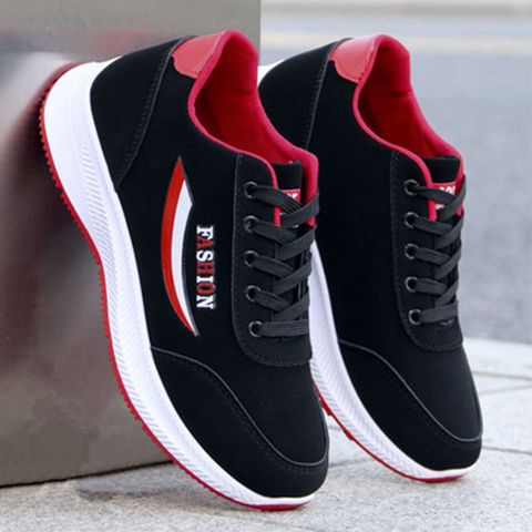 Men's Sports Solid Color Round Toe Flats Sports Shoes